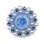 Брошь Ducharme Space Infinity Blue Sky Rose Брошь Ducharme Space Infinity Blue Sky Rose